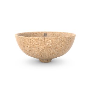Woodio Soft40 bowl basin to be installed on a level