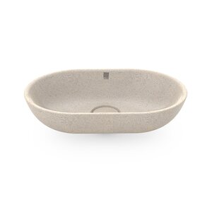 Woodio Soft60 bowl basin to be installed on a level