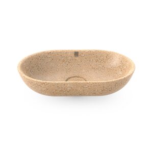 Woodio Soft60 bowl basin to be installed on a level