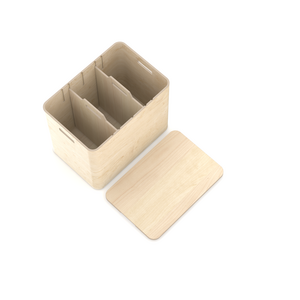 Niimaar Ecosmol® sorting equipment, natural björk