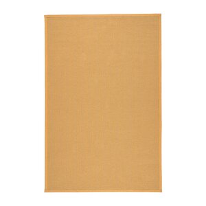 VM Carpet Lyyra-puuvilla-paperinarumatto, Keltainen 71