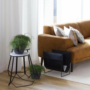 Miiko Design Oy Makasiini-magazine rack, Schwarz