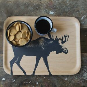 Muurla Nordic Moose Tray Rectangular