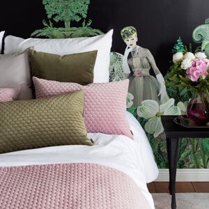 Lennol Oy Honey decorative pillow, Rose ja Olive