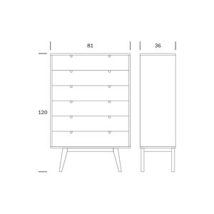 Kiteen Huonekalutehdas Notte Drawer