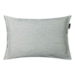 Bonden Kaarnas-villakoristetyyny, Woad / indigo blue tone and natural beige