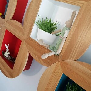 Puulon Oy Nelio-shelf, White