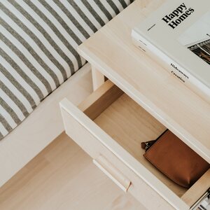 SOILA Woodworking Company Juutti Bedside Table