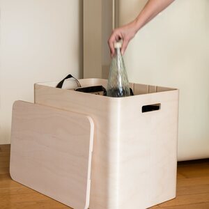 Niimaar Ecosmol® sorting equipment, natural björk