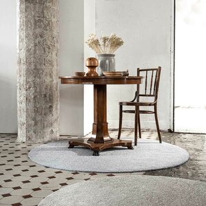 VM Carpet Viita-villa-pellavanukkamatto pyöreä, Beige 72