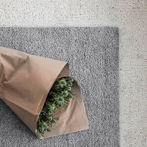 VM Carpet Viita-villa-pellavanukkamatto pyöreä, Harmaa 77