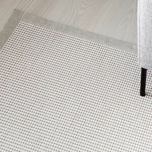 VM Carpet Lyyra-puuvilla-paperinarumatto, Valkoinen 52