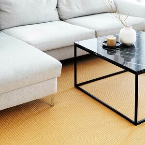 VM Carpet Lyyra-puuvilla-paperinarumatto, Keltainen 71