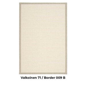VM Carpet Tunturi-villa-paperinarumatto, Valkoinen 71