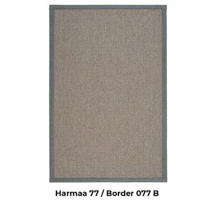 VM Carpet Tunturi-villa-paperinarumatto, Harmaa 77