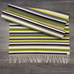 TYLLi Kehrääjä rug, Lime-Grey-Beige