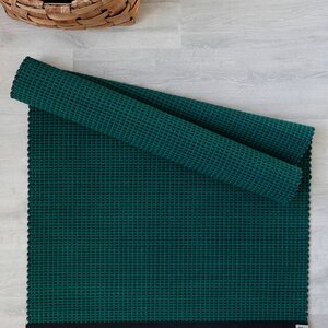TYLLi Lokki rug, Zelená-Čierna
