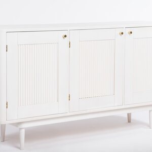 AGus Ilvesoja sideboard, 3 doors, Transparent white