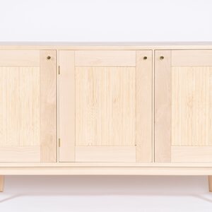 AGus Ilvesoja sideboard, 3 doors, birch