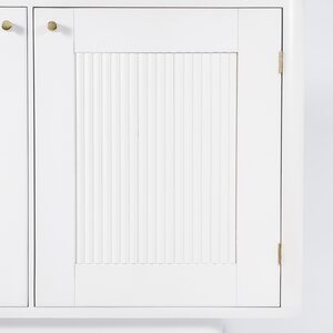 AGus Ilvesoja sideboard, 3 doors, Transparent white