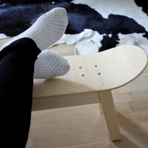 RUOKO Design SK8-penkki, Luonnonvärinen koivu