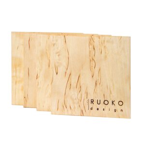 RUOKO Design Coasters 4 pcs