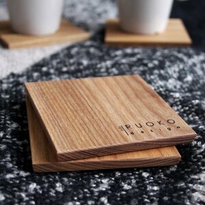RUOKO Design Coasters 4 pcs