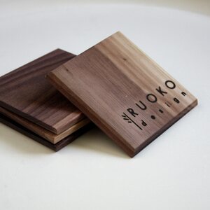 RUOKO Design Coasters 4 pcs