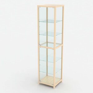 Puulon Oy Monikko-showcase, 181 x 43 x 40 cm