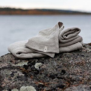 HEMPEA Pielpa Waffle Towel, Small