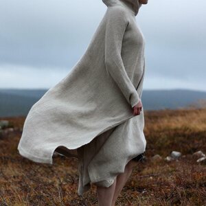 HEMPEA Pielpa Waffle Poncho Towel for Adults