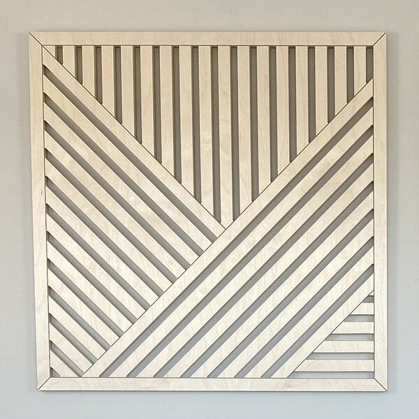 Woodsy Säde-taulu 75 x 75 cm