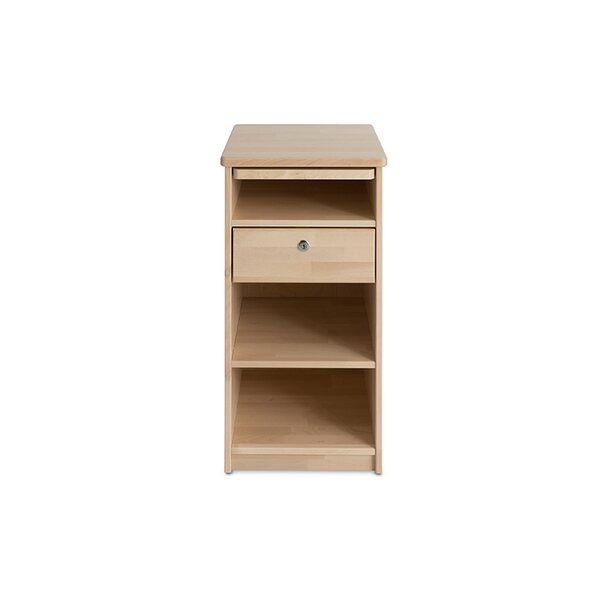 Kiteen Huonekalutehdas Seniori-nightstand, Lacquered birch