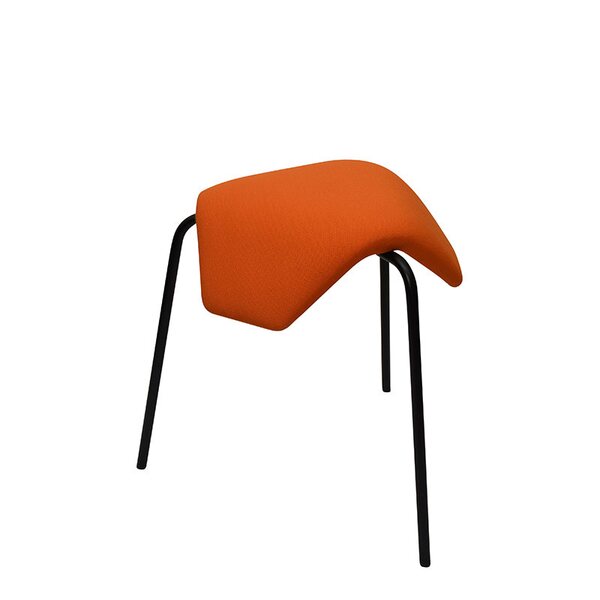 MyKolme design TRIPLA Joy 45 stool, oranje stof