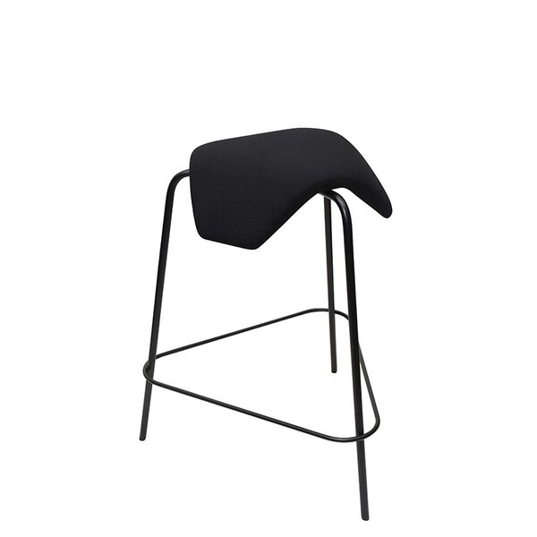 MyKolme design TRIPLA Joy Bar -baarituoli, musta kangas