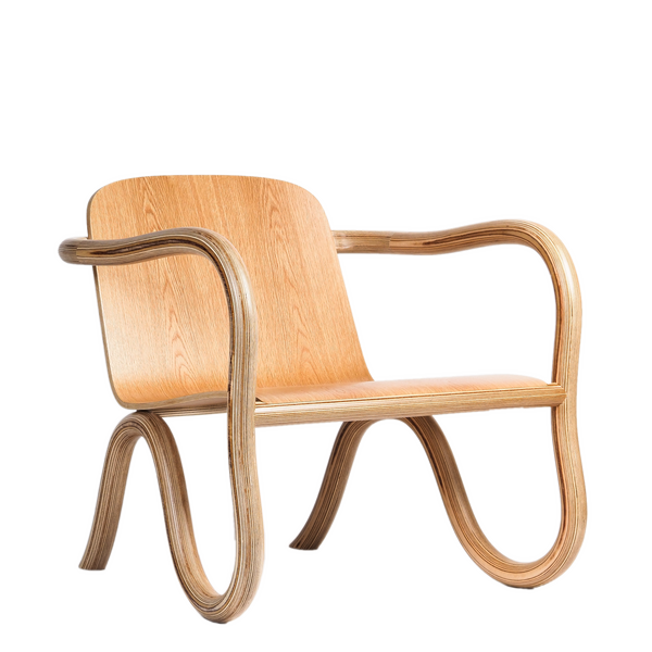 Made By Choice Kolho-lounge chair, couleur naturelle chêne