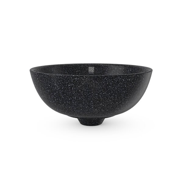 Woodio Soft40 bowl basin to be installed on a level