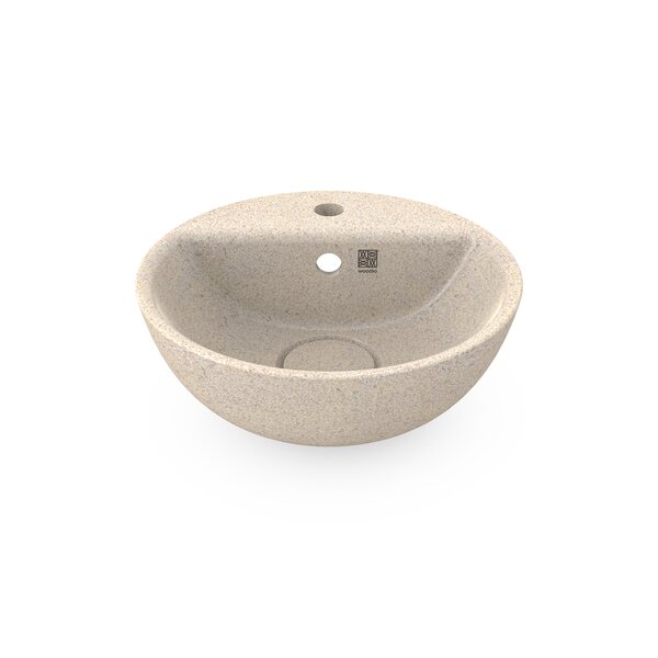 Woodio Soft40 sink with faucet installation