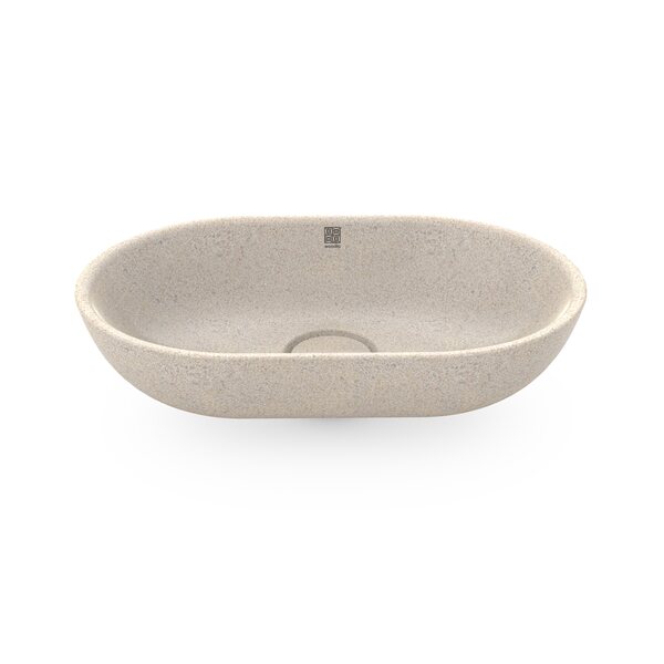 Woodio Soft60 bowl basin to be installed on a level