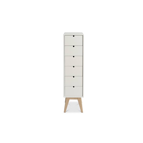 Kiteen Huonekalutehdas Notte-high dresser, Gemalt weiß