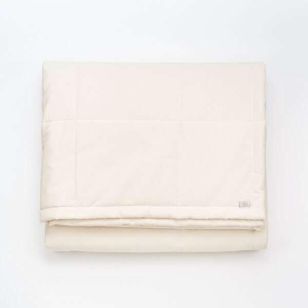 Lennol Oy Vilja bedspread, Natuurlijk wit