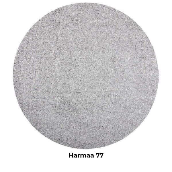 VM Carpet Viita-villa-pellavanukkamatto pyöreä, Harmaa 77