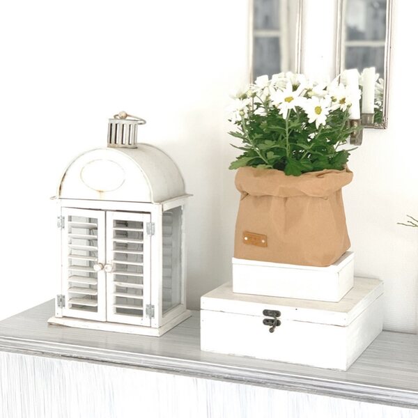 Enjoy Your Life By Demi Unpictured leather basket, bruin