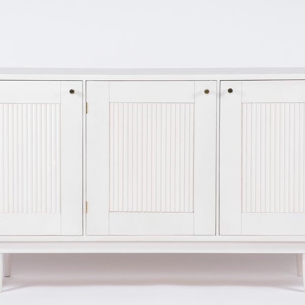 AGus Ilvesoja sideboard, 3 doors, Transparent white