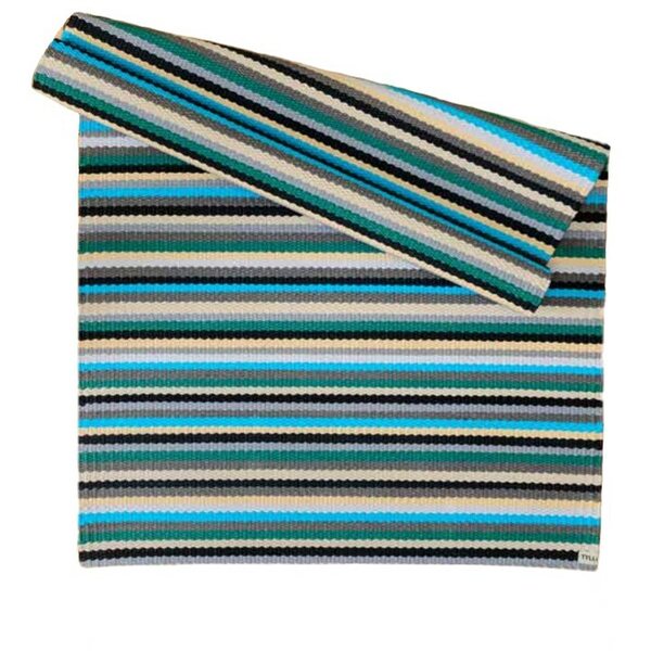 TYLLi Kehrääjä rug, Turquoise-Beige-Grey