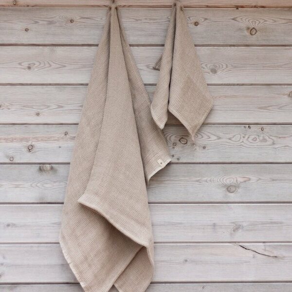HEMPEA Pielpa Waffle Towel, Small
