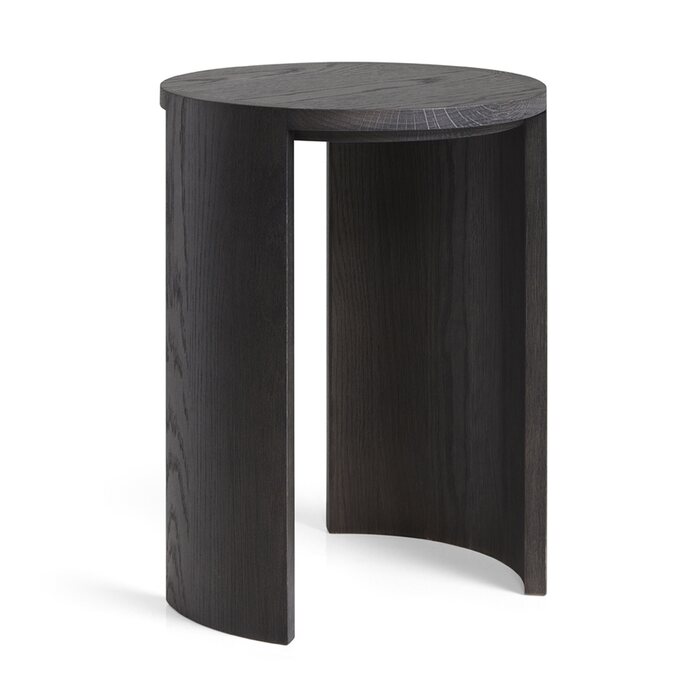 Made By Choice Airisto-stool/Side table, painted černá ash