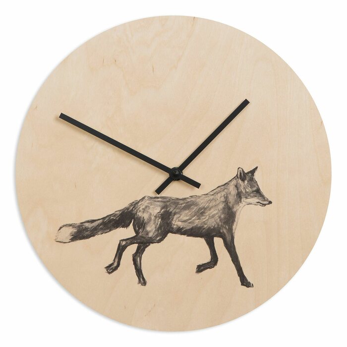 Miiko Design Oy Wall Clock Birch & Fox